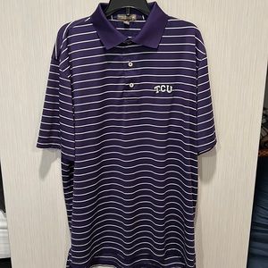 Peter Millar TCU Summer Comfort Polo